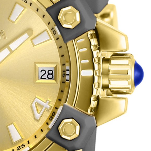 Invicta Women\'s Pro Diver Quartz 3 Hand Gold main image 4